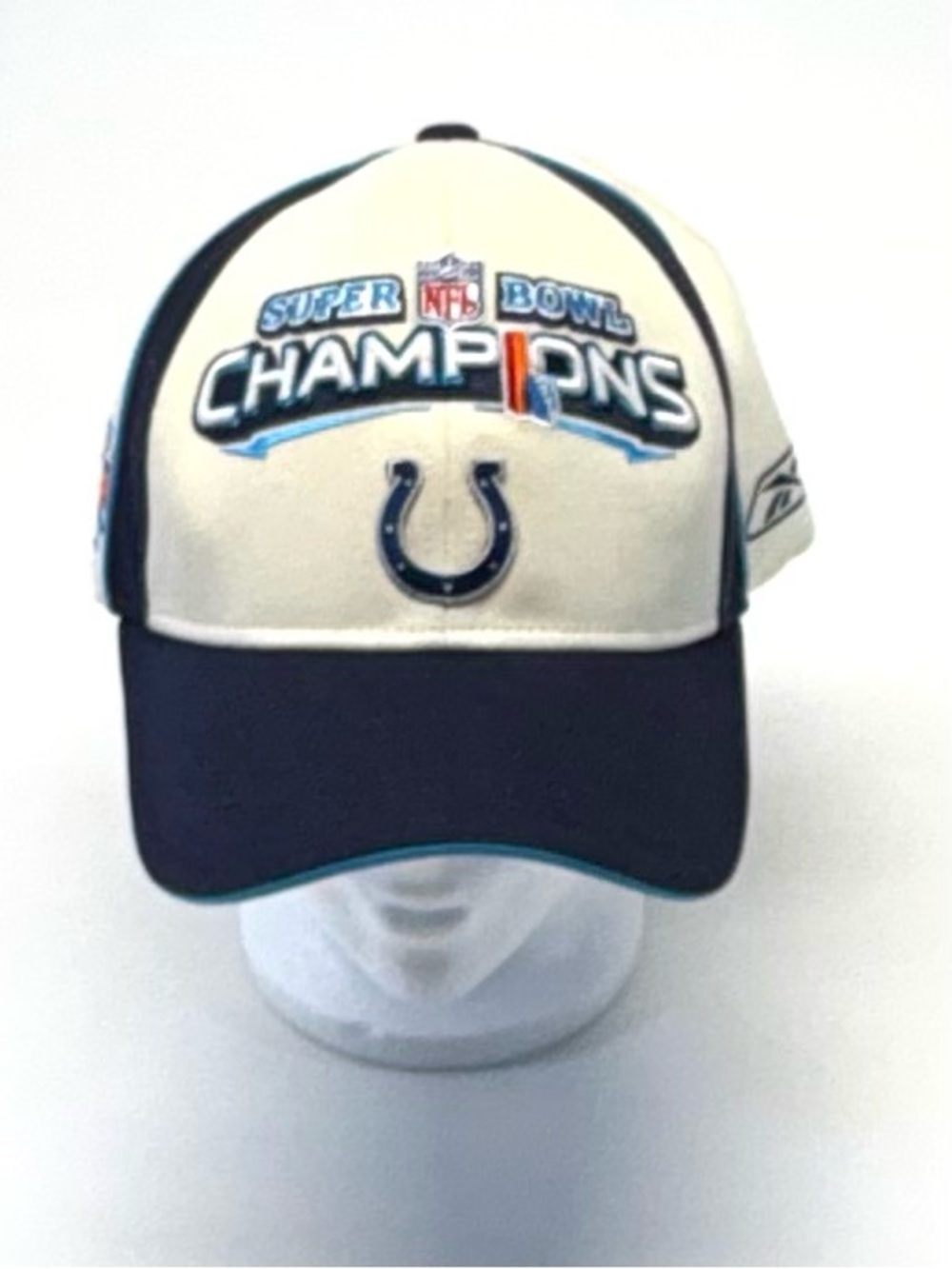 VTG Reebok Indianapolis Colts Super Bowl XLI Champions Locker Room Hat Cap
